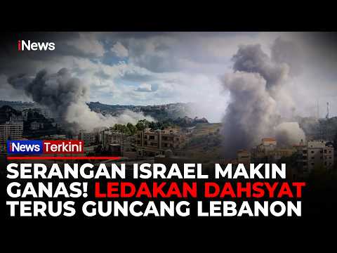Intensitas Meningkat! Militer Israel Terus Bombardir Lebanon Melalui Serangan Udara | iNews Terkini thumbnail