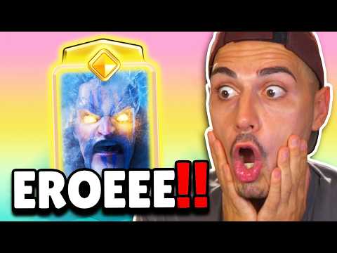SPOILER... MAGO di GHIACCIO HERO su CLASH ROYALE! thumbnail