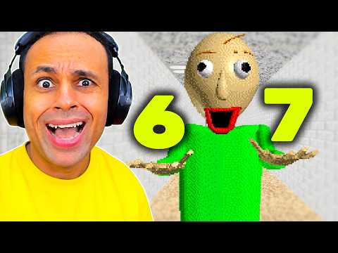 المدرس الشرير بولدي بيحب 67 | Baldi's Basics !! 😱😭 thumbnail
