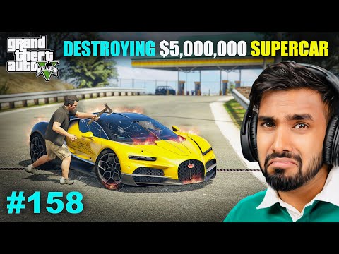 I DESTROYED 50,000,000 SUPERCAR | GTA 5 GAMEPLAY #158 thumbnail