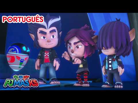 Os Lobinhos Tomam o QG 🐱 PJ Masks em Português episódios completos 🦸 Desenhos animados thumbnail