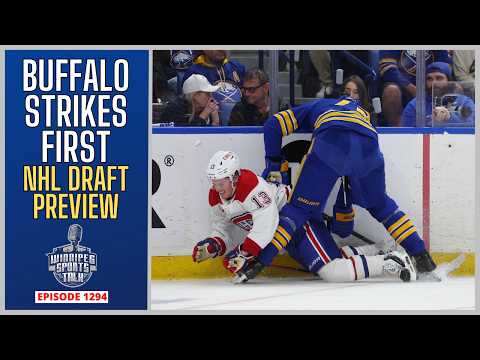 Buffalo Strikes First! | Winnipeg Jets Offseason, NHL Playoffs & Manitoba Moose thumbnail