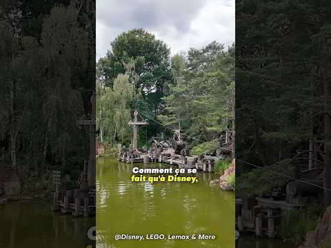 Pourquoi à Disney l’eau a l’air si sale !? #disneylandparis #astuce #technique thumbnail