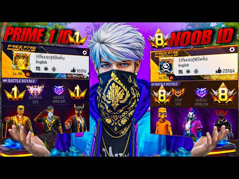 Rarest Collection ? Golden Elite Pass in PRIME 1 Account - Garena free fire  thumbnail