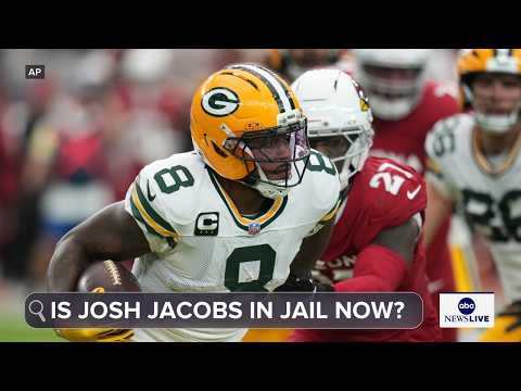 Green Bay Packers' Josh Jacobs released following arrest on domestic abuse allegations thumbnail
