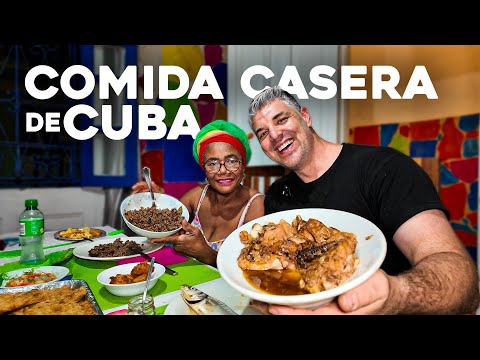 CUBANA ME INVITA a COMER en SU CASA 🇨🇺 *COMER en CUBA es MISIÓN IMPOSIBLE* thumbnail