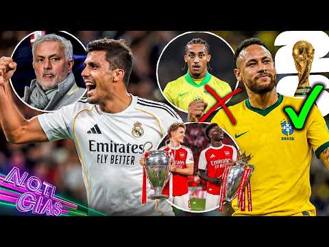 Mourinho quiere fichar a Rodri | João sin Mundial; ¡Ney casi queda fuera! | Arsenal por el doblete thumbnail