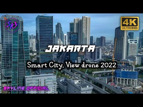 JAKARTA SMART CITY. Capital city of Indonesia ?? beautiful view from drone 2022. thumbnail
