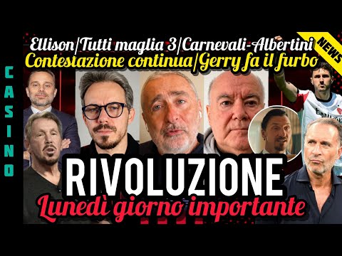 ?ELLISON?LUNEDÌ?CASINO?CONTESTAZIONE?ALBERTINI?TUTTI MAGLIA 3?TERRIBILE?GERRY FA IL FURBO?FOLKLORE thumbnail