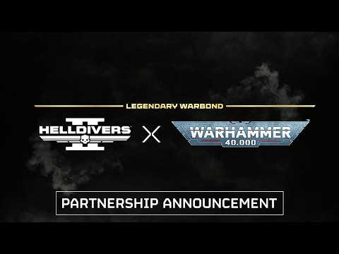 HELLDIVERS™ 2 x WARHAMMER 40,000 Partnership Announcement thumbnail