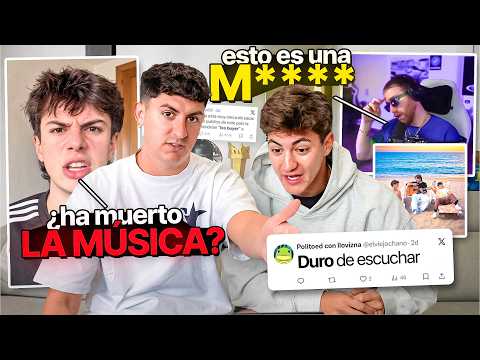 REACCIONAMOS a VIDEOS de HATERS sobre NUESTRA CANCIÓN thumbnail