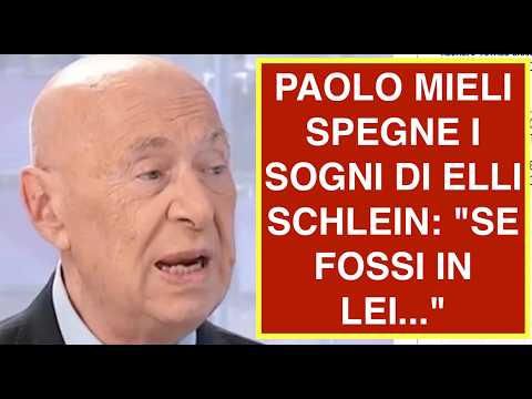 PAOLO MIELI SPEGNE I SOGNI DI ELLI SCHLEIN: "SE FOSSI IN LEI..." thumbnail