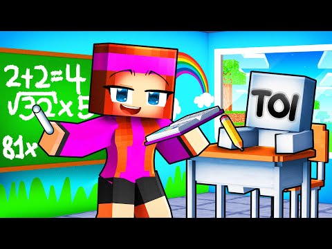 Je suis ta professeur sur Minecraft ! thumbnail