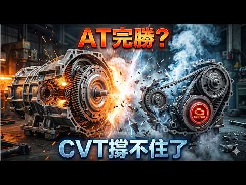 AT真的比較耐用？CVT才是隱藏王者？真相曝光，很多人買車早就選錯了！#AT變速箱#CVT變速箱#買車推薦#變速箱耐用性#汽車知識 thumbnail