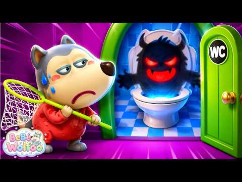 Bebé Wolfoo | Wolfoo y el Fantasma del Inodoro | Dibujos animados para niños thumbnail