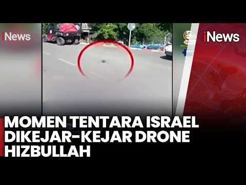 [FULL] Momen Tentara Israel Dikejar-kejar Drone Hizbullah | iNews Malam 27/5 thumbnail