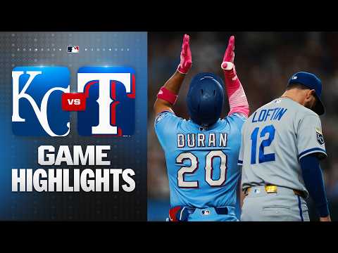 Royals vs. Rangers Game Highlights (5/31/26) | MLB Highlights thumbnail