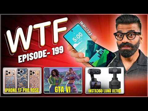 iPhone 18 Pro Price Details | GTA 6 Updates | Insta 360 Luna | Episode 199 | Technical Guruji🔥🔥🔥 thumbnail