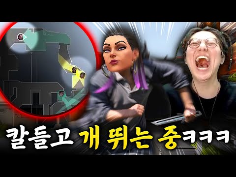 레전드 방플 사건 ㅋㅋㅋㅋ 진짜 화면 가리니깐 못해지네?! [발로란트] thumbnail
