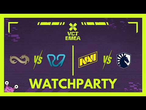 EF vs PCF & NAVI vs TL | VCT EMEA STAGE 1 #VCTWatchParty thumbnail