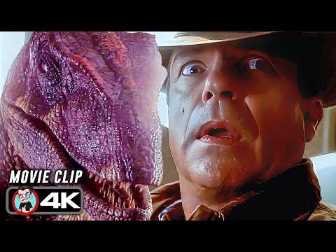 The Raptor Said ‘ALLAN!’  | Jurassic Park III Scene (4K) thumbnail