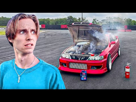 ATTEMPTING TO DRIFT MY SLEEPER TOYOTA CHASER… thumbnail