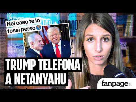 “Pazzo odiato da tutti”: cosa è successo nella telefonata tra Trump e Netanyahu thumbnail