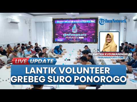 Pengabdian Pemuda Dimulai, Plt Bupati Ponorogo Lisdyarita Lantik 141 Volunteer Grebeg Suro 2026 thumbnail