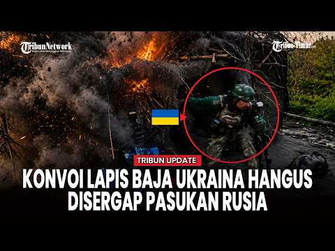 Drone Kamikaze Rusia Murka di Rute Kramatorsk! Lumat Konvoi Militer Ukraina thumbnail
