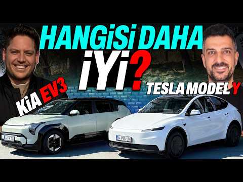 Hangisi Daha İyi? | Yeni Tesla Model Y - Kia EV3 thumbnail