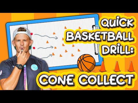 Quick basketball drills: Cone collect (for ages 5-12) ? thumbnail