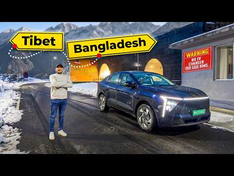 Border to Border challenge with Mahindra XEV 9e | #GhumakkadGagan thumbnail