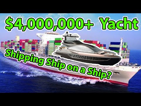 Shipping a $4,000,000+ YACHT on a Mega-Ship || Across the world in 40 days Life at Sea VLOG thumbnail