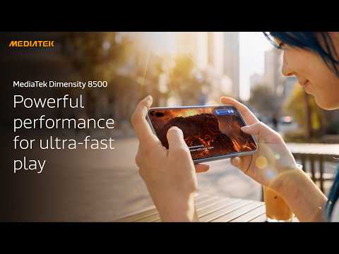 MediaTek Dimensity 8500 - Powerful Performance for Ultra-Fast Play thumbnail
