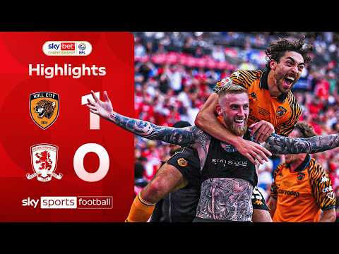 McBurnie 94th min winner sends Tigers to PL 🔥 | Hull City 1-0 Middlesbrough | Play-Off Highlights thumbnail