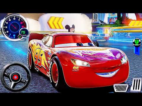 SuperHero: Disney Speedstorm Simulator - Lightning McQueen Impossible Car Racing 3D - PC GamePlay #4 thumbnail