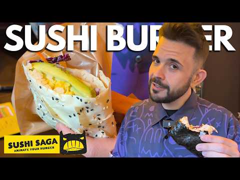 HO PROVATO IL SUSHI BURGER 🍣🍔… NON ME L’ASPETTAVO thumbnail