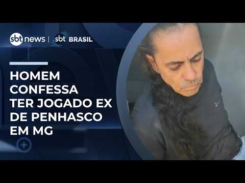 Homem confessa ter empurrado ex-companheira de penhasco em Mias Gerais | #SBTBrasil thumbnail