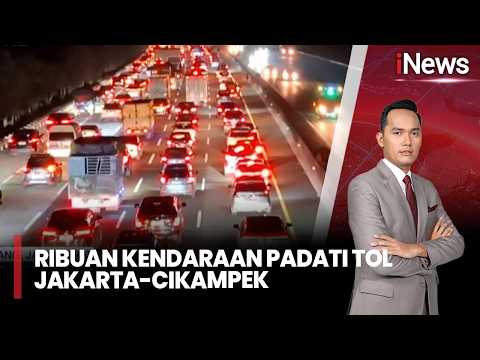 Ribuan Kendaraan Padati Tol Jakarta-Cikampek Saat Arus Balik Liburan, Parungkuda Macet 8 Km | (1/6) thumbnail