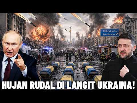 DALAM SEMENIT PULUHAN RUDAL RUSIA JEBOL KOTA KYIV! Kondisi Ukraina Sudah Tak Tertolong Lagi thumbnail