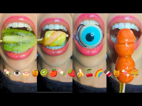 ASMR Eating Honey Treats: Super Crunchy & Soft Snacks with Honey | Relaxing Eating Sounds thumbnail