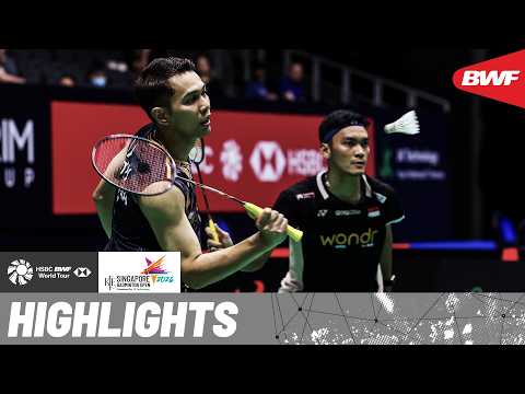 Goh/Izzuddin vs Alfian/Fikri | Rapid-fire attacking exchanges thumbnail