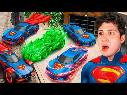 ROBANDO COCHES de SUPERMAN en GTA 5! 🚘🦸‍♂️ (Mods) thumbnail