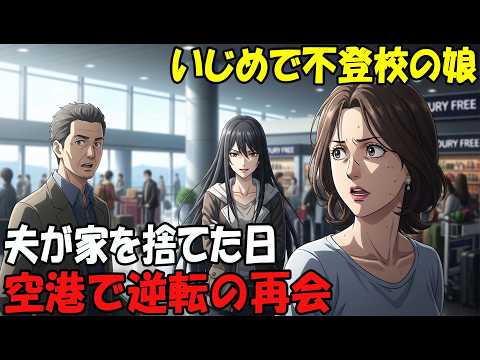 【アニメ】いじめで不登校の娘尿なし尿なし尿なし夫が家を捨てた日空港で逆転の再会 thumbnail