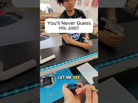 HE DOES WHAT FOR A LIVING ? #automobile #smartphone #problemfix #tech #cellphone #pov thumbnail