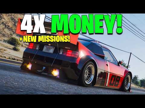 GTA ONLINE WEEKLY UPDATE! | NEW CONTENT, 4X MONEY, DISCOUNTS & MORE thumbnail