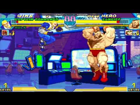 Marvel vs Capcom - clash of super heroes || ((Ackesh)) (UK) Vs morphus56k (US) || Date 11 May 26 thumbnail