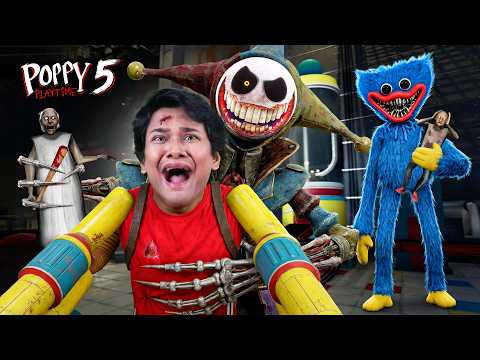 Granny vs Poppy Playtime 5 ? Hilarious Horror Comedy Short Film | Gone Wrong! thumbnail