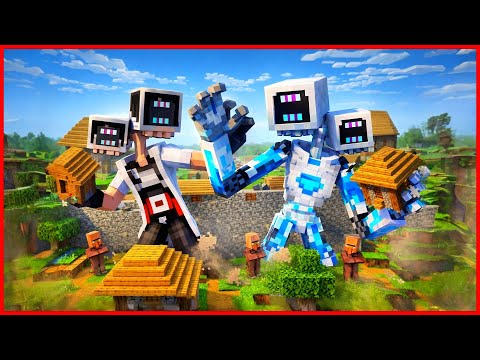AKU MENCURI SEMUA MOB HEART DI MINECRAFT ! ZOMBIE MUTANT VS SIREN HEAD! thumbnail
