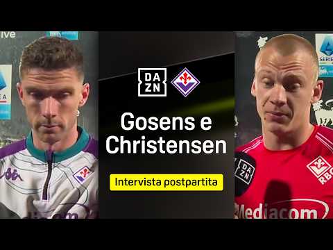 GOSENS e Christensen: "Non era facile reagire ma abbiamo fatto un grandissimo lavoro" | DAZN thumbnail